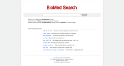 Desktop Screenshot of biomed-search.com